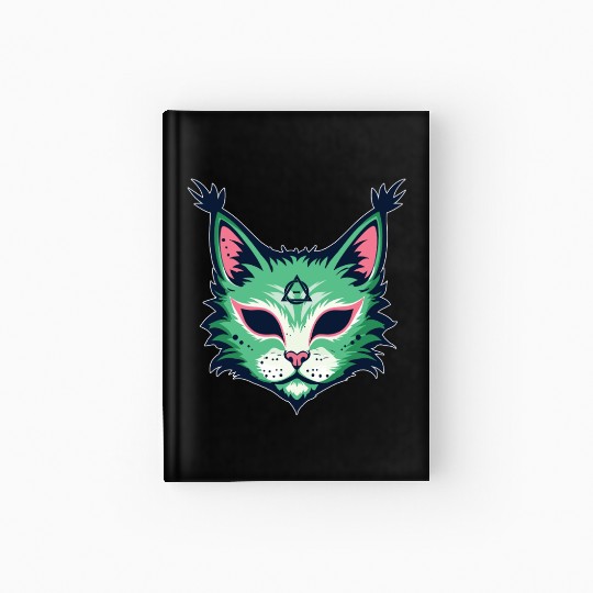 Therian Mask Alter Otherkin Theta Delta Hardcover Journal
