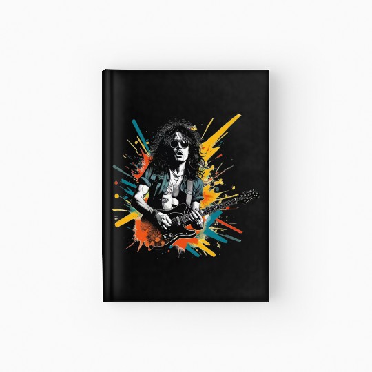 Rock and Roll Youth Avatar Stickers Hardcover Journal