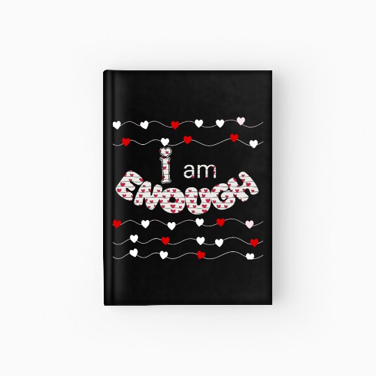 I Am Enough - Faith & Love Design | Psalm 139:14 Hardcover Journal