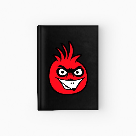 Parrot bird stares evil dangerous aggresive rage Hardcover Journal