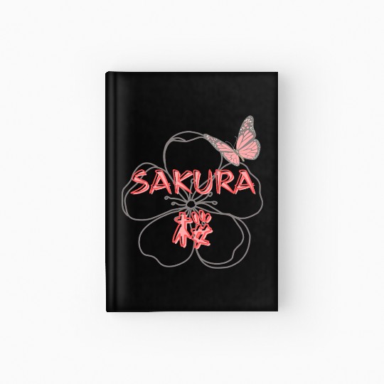 SAKURA - Cherry Blossom Hardcover Journal