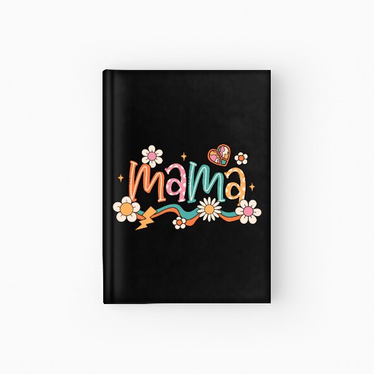 Retro Mama Groovy Mother’s Day Hardcover Journal