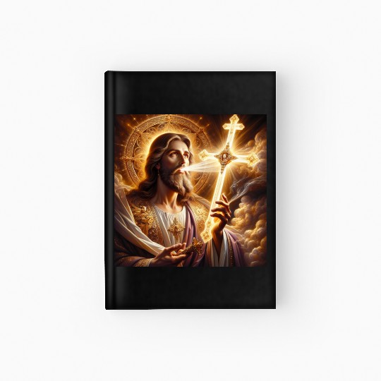Jesus with Divine Light Hardcover Journal