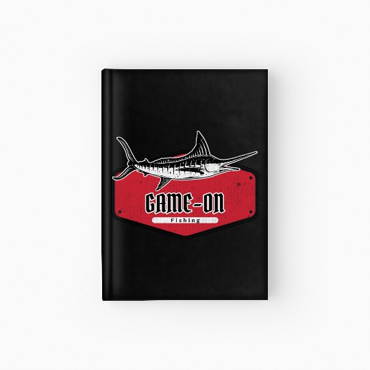 Game-On Fishing Hardcover Journal