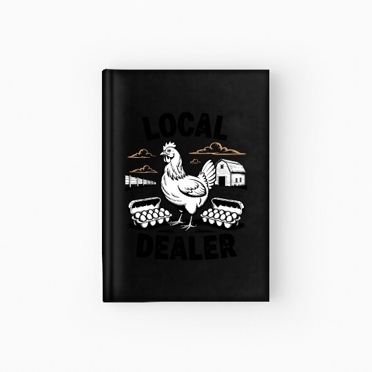 Local Egg Dealer Easter Holiday Easter Egg Hunt Hardcover Journal