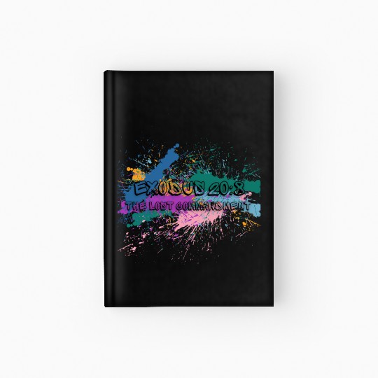 The Lost Commandment multi color Hardcover Journal