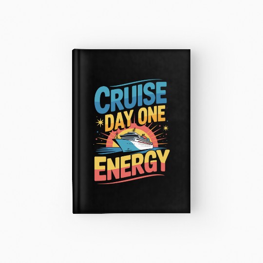Cruise Rookie Ocean Adventure First Voyage Hardcover Journal