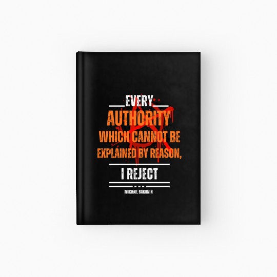 Anarchist Philosophy Bakunin Series Hardcover Journal