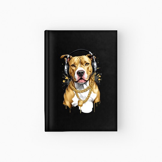Heavy Metal Pup Hardcover Journal