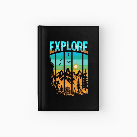 Apex Ascent: Embrace the Untamed Horizon Hardcover Journal