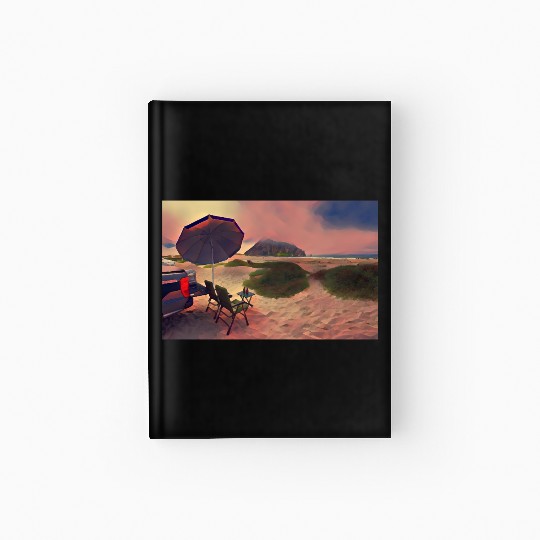 Morro Beach Picnic Hardcover Journal
