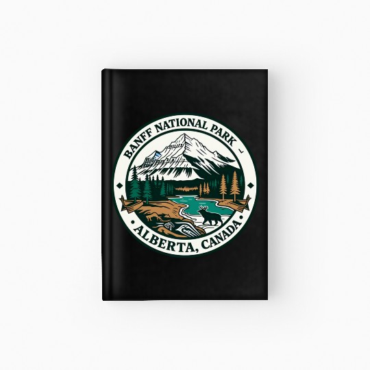 Banff National Park Alberta Canada Hardcover Journal