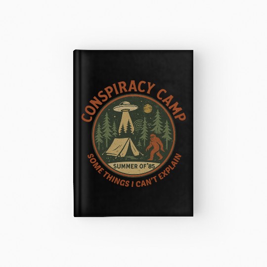 Conspiracy Camp Hardcover Journal