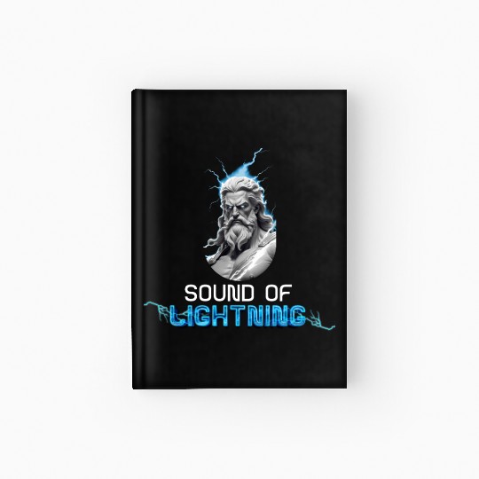 "Lightning God Zeus Hardcover Journal – Epic Mythology