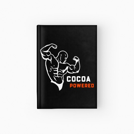 Cocoa Powered Chocolate Gym Hardcover Journal