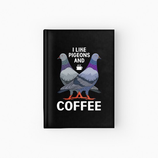 Pigeon Racing Coffee Bird Race Hardcover Journal
