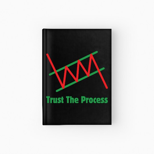 Trust The Process Hardcover Journal