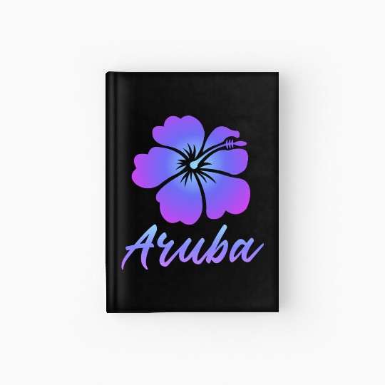 Aruba Hibiscus Hardcover Journal
