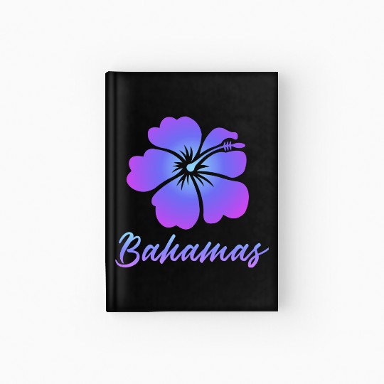 Bahamas Hibiscus Hardcover Journal