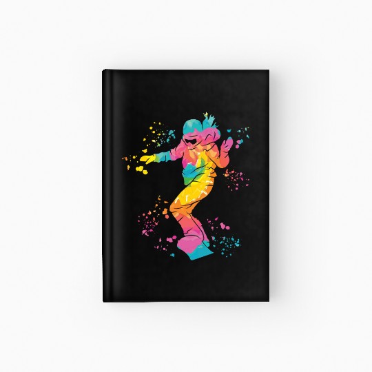Snowboarder Snowboard Snowboarding Hardcover Journal