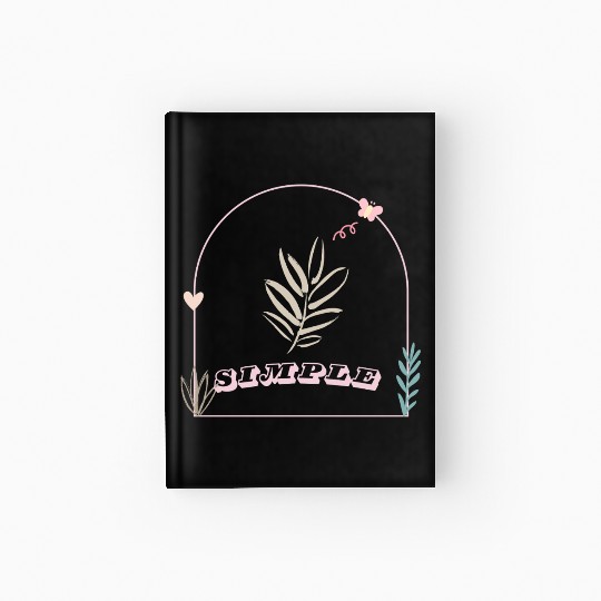 Simple Hardcover Journal in natural colors