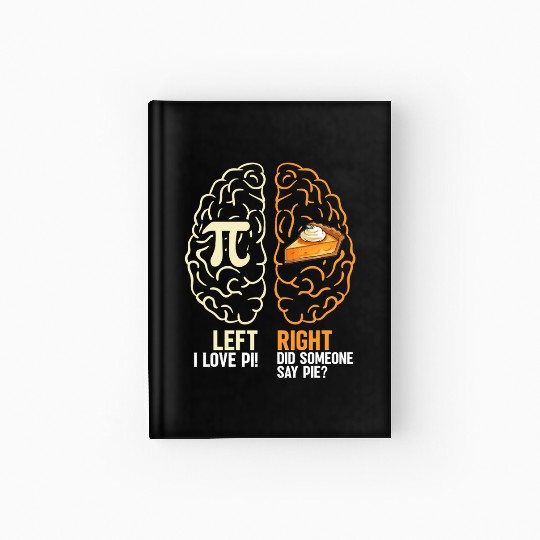 Did someone say pie for math teacher pie day Hardcover Journal