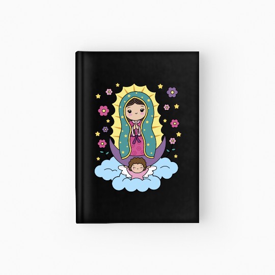 Our Lady of Guadalupe Mexico for Kids Toddlers Hardcover Journal