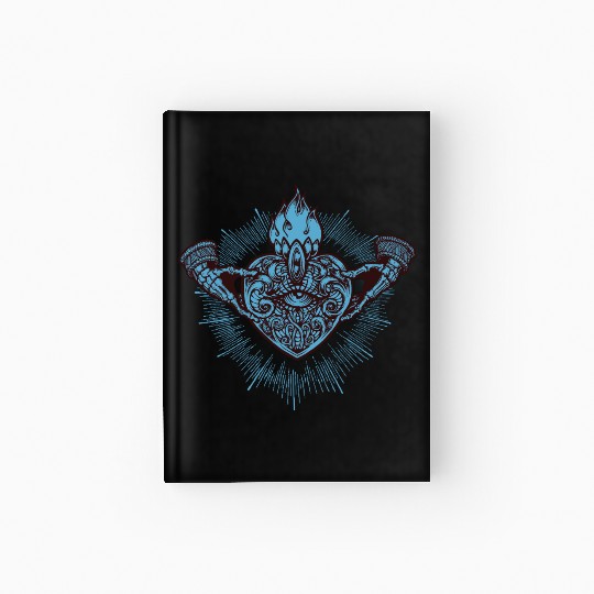 Sacred Heart Claddagh Symbol - Lowbrow Hardcover Journal