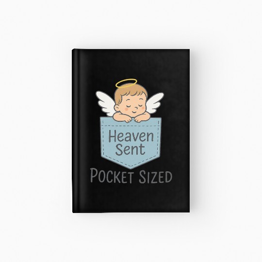 Heaven sent Pocket sized Hardcover Journal