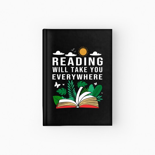 Reading Teacher Librarian Read Book Hardcover Journal