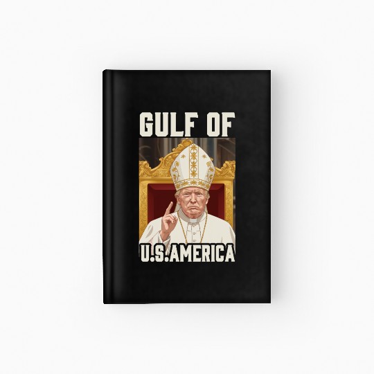 POPE TRUMP US America Hardcover Journal
