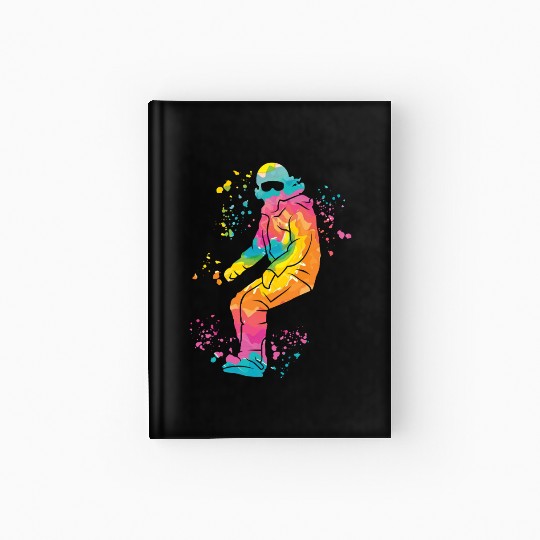 Snowboarder Snowboard Snowboarding Hardcover Journal