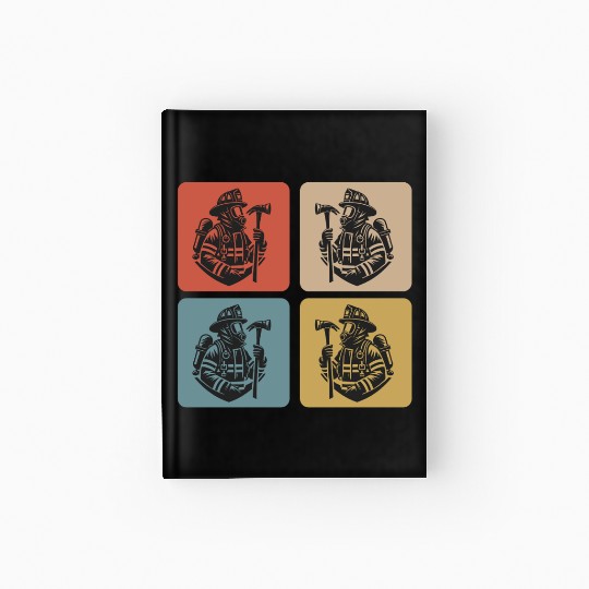 Fire Brigade - Heroes In Action Hardcover Journal