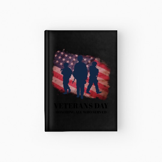 Memorial Day Patriotic Hardcover Journal
