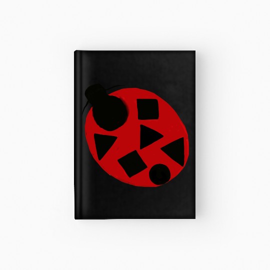 Ladybug insect Excepcionalis Hardcover Journal