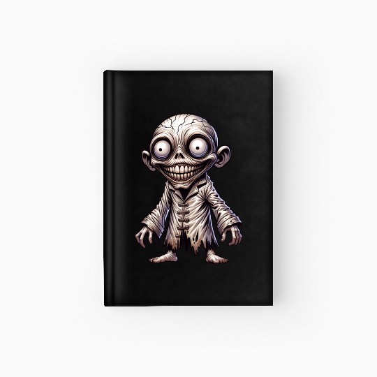 Insane Zombie Boy – Creepy Cute Smiling Freak Hardcover Journal