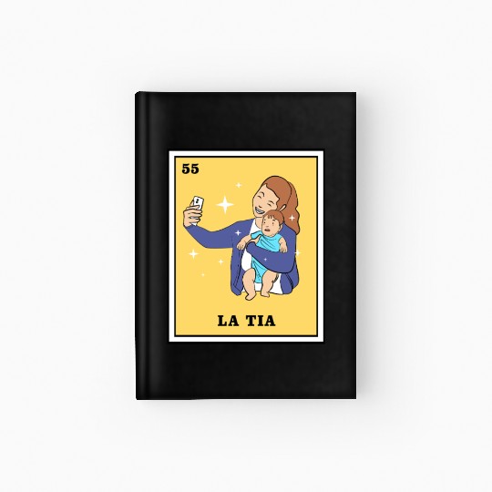 Mexican Lottery La Tia Mexican Bingo Hardcover Journal