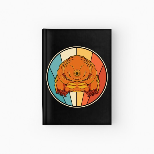 Water Bear Tardigrade Lover Science Biology Hardcover Journal