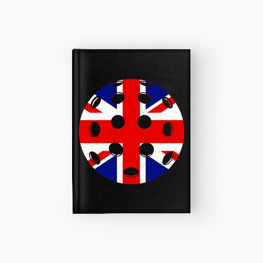 Pickleball UK - United Kingdom Hardcover Journal