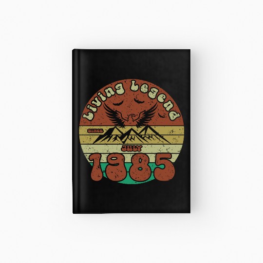 40th birthday Living Legend since VIN 07/1985 Hardcover Journal