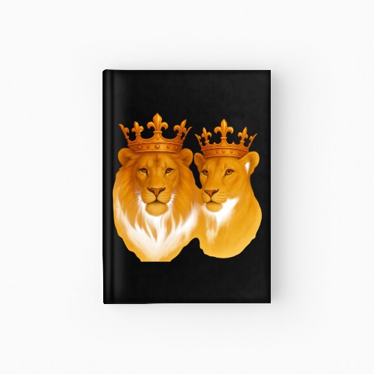 Royal Bond: The King & Queen of the Wild Hardcover Journal