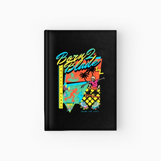 Born 2 Blade 90s Nostalgia Design Hardcover Journal