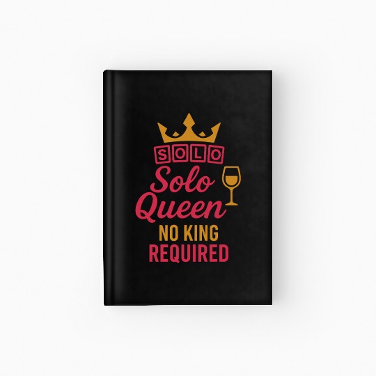 Single Mom Life Chaos Coordinator Wine Coffee Hardcover Journal
