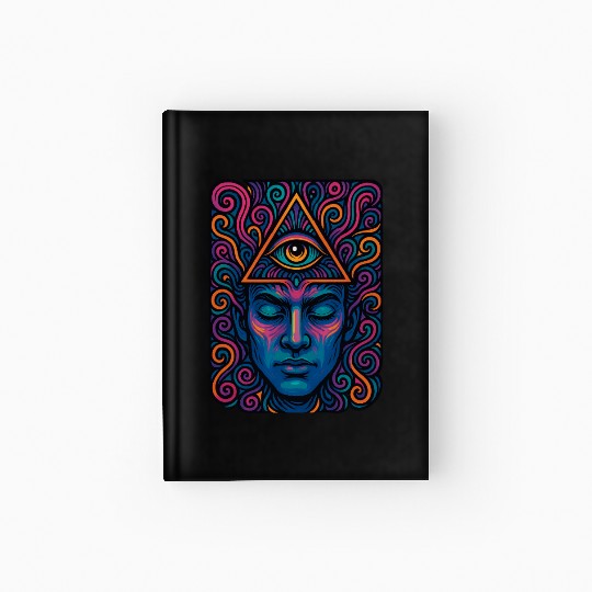 Third Eye Activation Hardcover Journal – Psychedelic