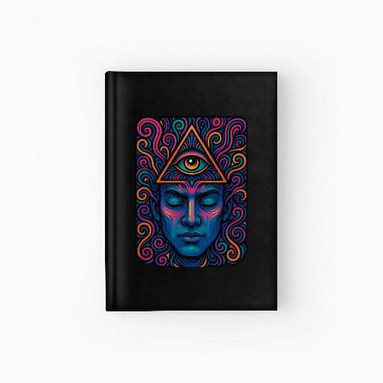 Third Eye Activation Hardcover Journal – Psychedelic