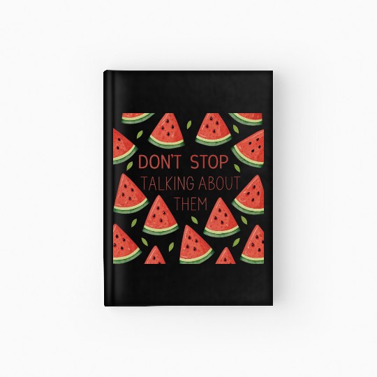watermelon triangles Hardcover Journal