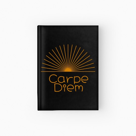 Carpe Diem Hardcover Journal