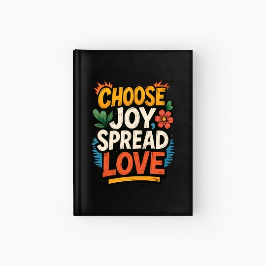 Choose Joy Spread Love Hardcover Journal