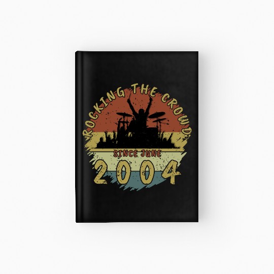 21st Birthday Rocking the crowd DRM 06/2004 Hardcover Journal
