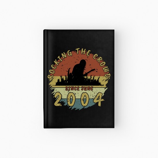21st Birthday Rocking the crowd GIT 06/2004 Hardcover Journal